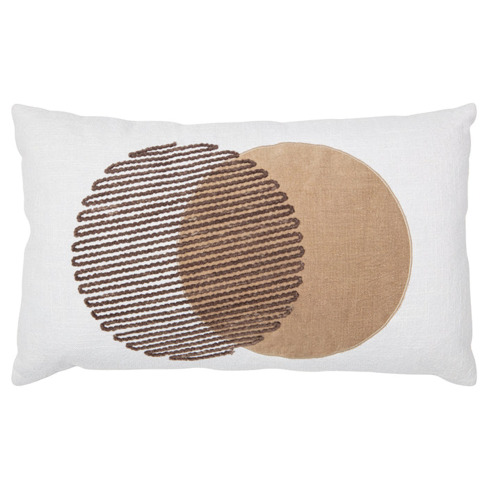 WOOOD Milly Kussen - Katoen - Chalkwhite - 30x50