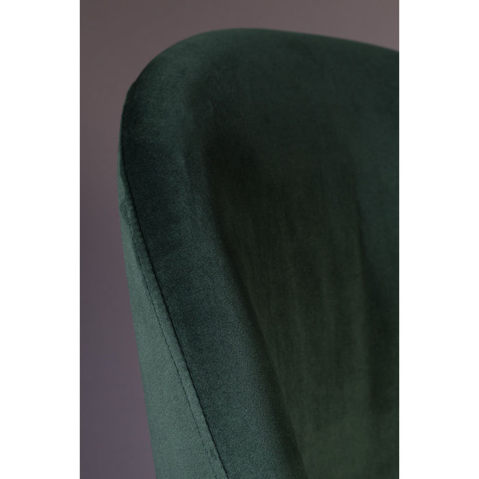 Dutchbone Barbara Eetkamerstoelen  Groen - Set van 2