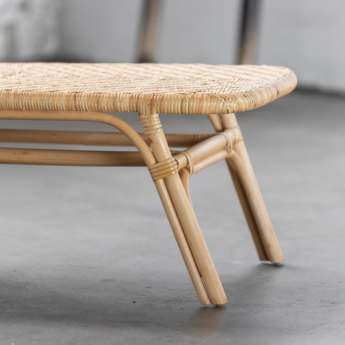 Giga Meubel  Bijzettafel Rotan - 100x70x38cm - Salontafel Maya Groot