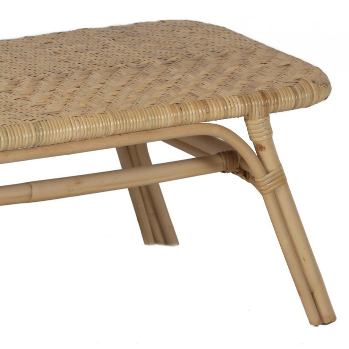 Giga Meubel  Bijzettafel Rotan - 100x70x38cm - Salontafel Maya Groot