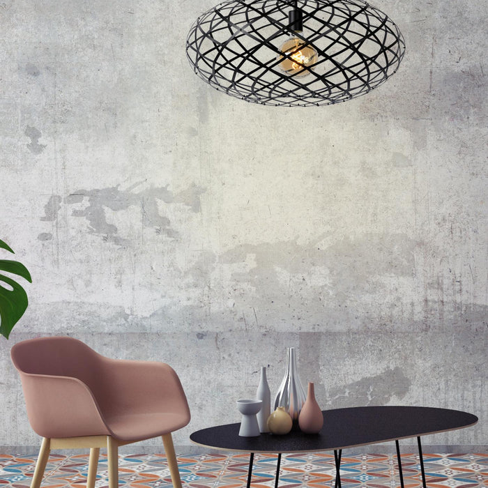 Lucide WOLFRAM Hanglamp - Zwart