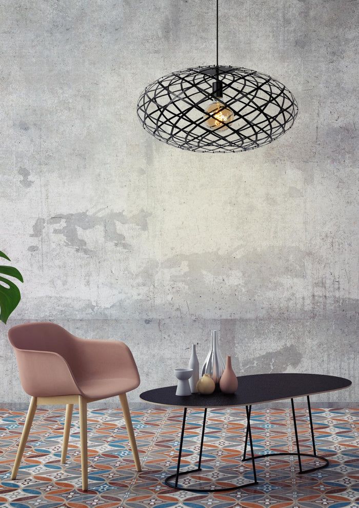 Lucide WOLFRAM Hanglamp - Zwart