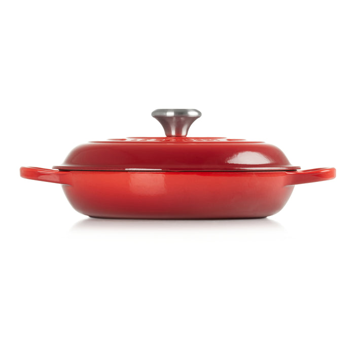 Le Creuset Signature Braadpan Ø 30 cm - Laag - Rood