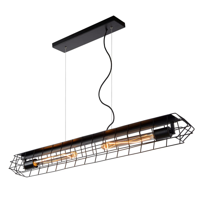 Lucide LATTICE Hanglamp - Zwart