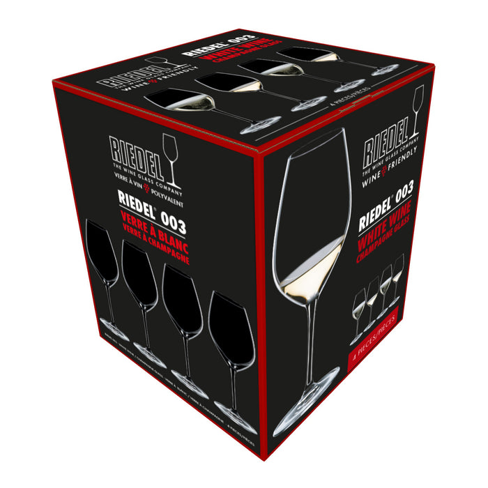 Riedel Wine Friendly Witte Wijn- en Champagneglazen - Set van 4