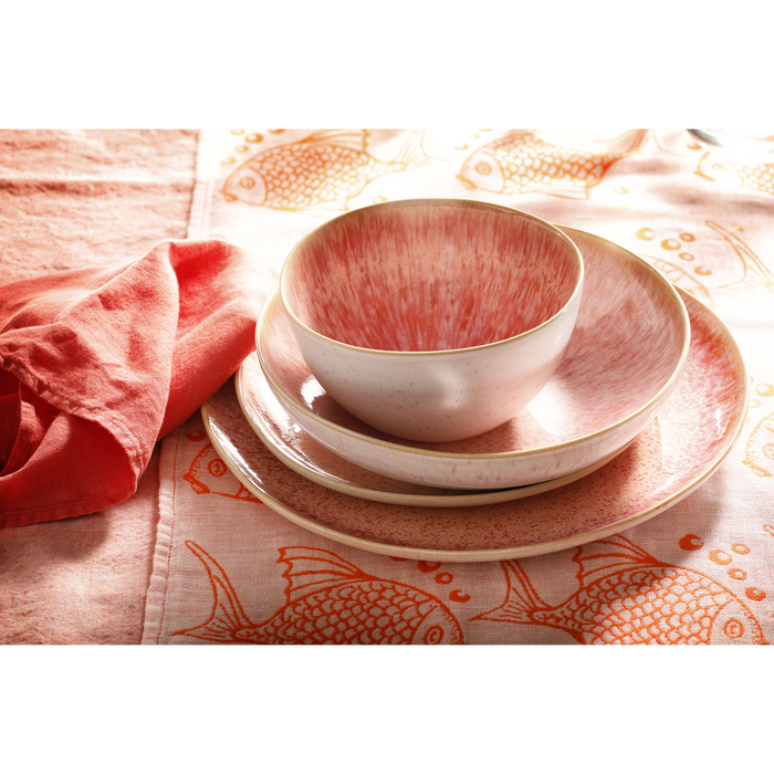 Palmer Schaal Coral Sea 15 cm 80 cl Roze Stoneware 6 stuk(s)