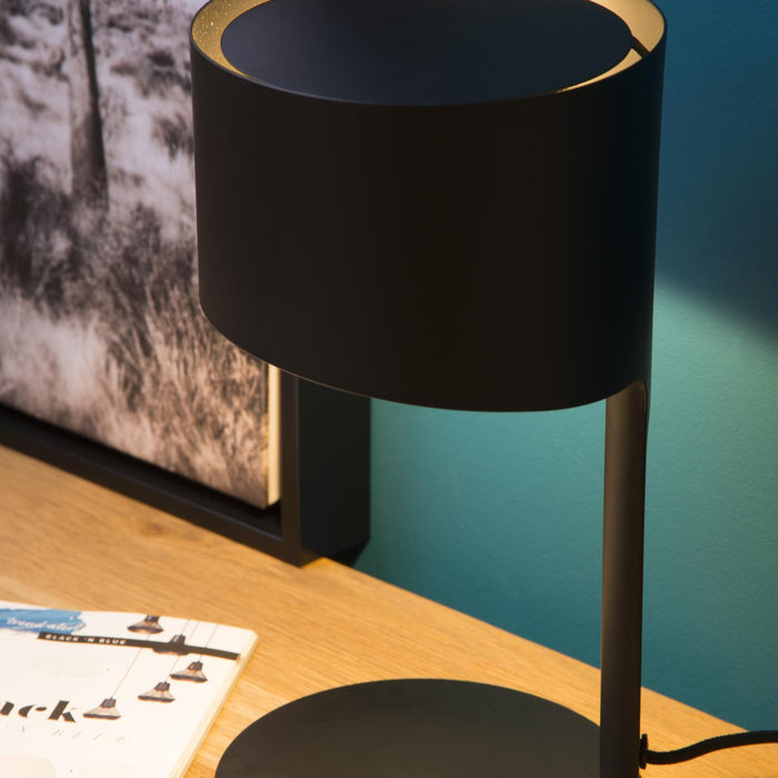 Lucide KNULLE Tafellamp - Zwart