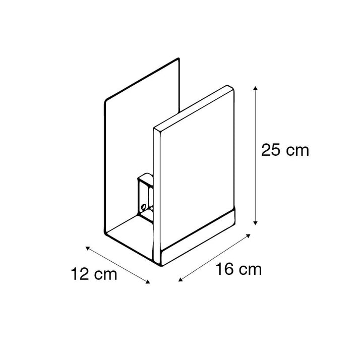 QAZQA Wandlamp ouse - Wit - Klassiek | Antiek - L 160mm