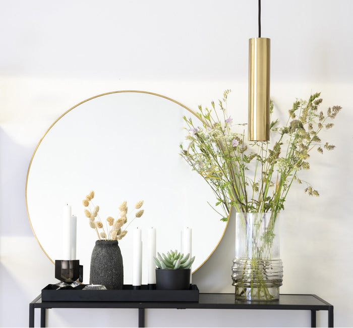 Artichok Eveline Ronde Wandspiegel Goud - Ø 60 cm