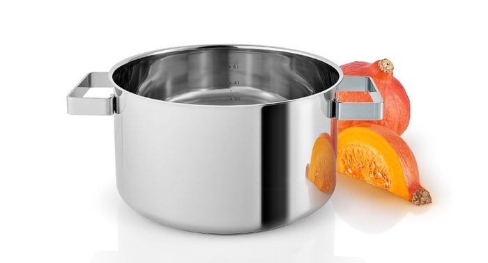 Nordic Kitchen Kookpan - Ø 25.5 cm - 6 liter - Bruin - Eva Solo