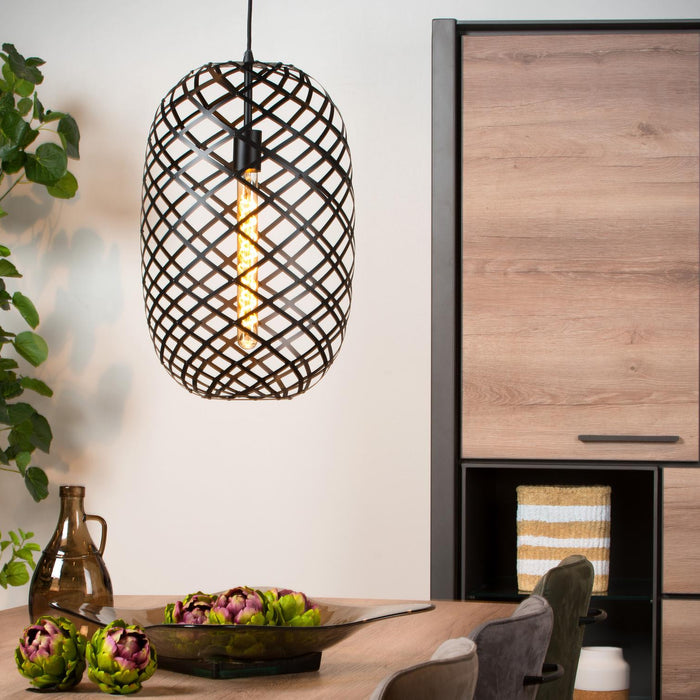 Lucide WOLFRAM Hanglamp - Zwart