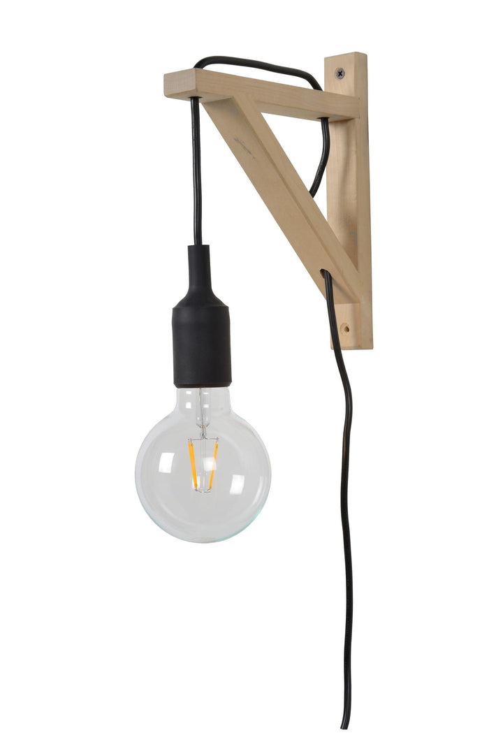 Lucide FIX Wandlamp - Zwart
