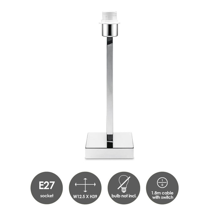 Home sweet home Salved Moderne Tafellamp - Zwart