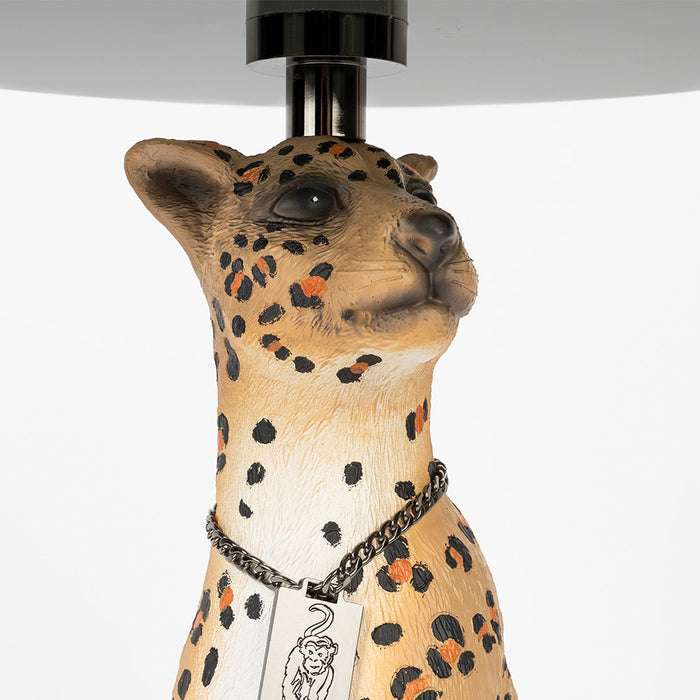 Bold Monkey Proudly Crowned Panther bijzettafel spotted - Beige