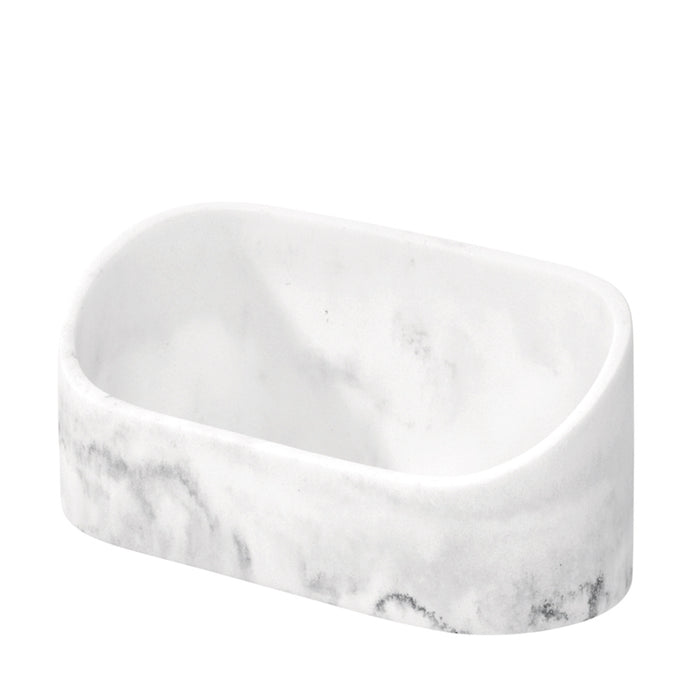 Badkamer Organizer, 20.5 x 9 x 9 cm, Kunststof, Marmer Patroon - iDesi
