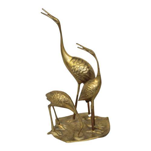 Reliving Vintage Kraanvogels Messing