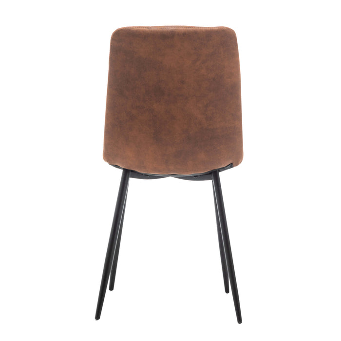 Furnihaus Eetkamerstoel Jaxx - Cognac - Set van 2