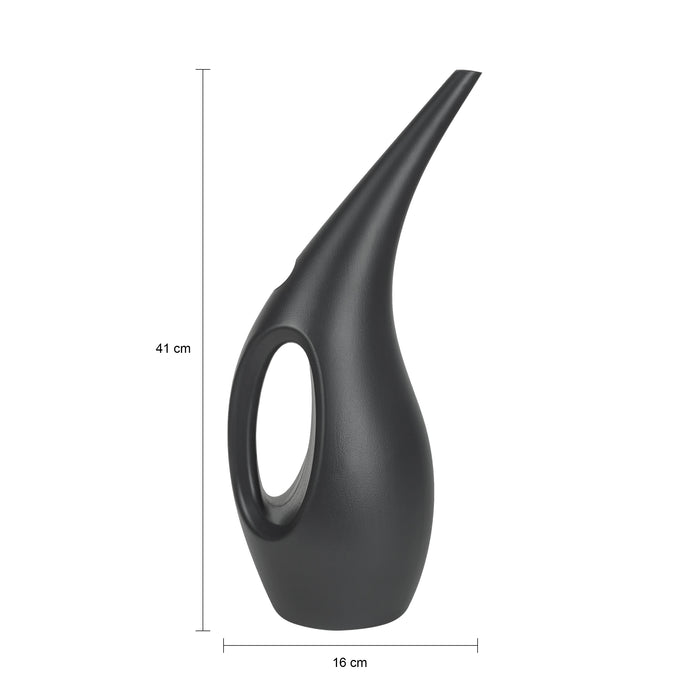 QUVIO Gieter - 2,5 L - Plastic - Antraciet