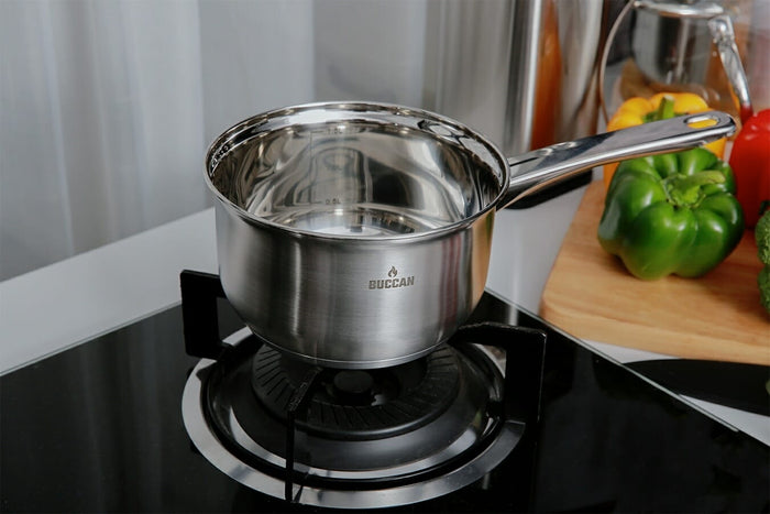 Buccan - Luxe RVS pannenset - 27 delig - Zilver