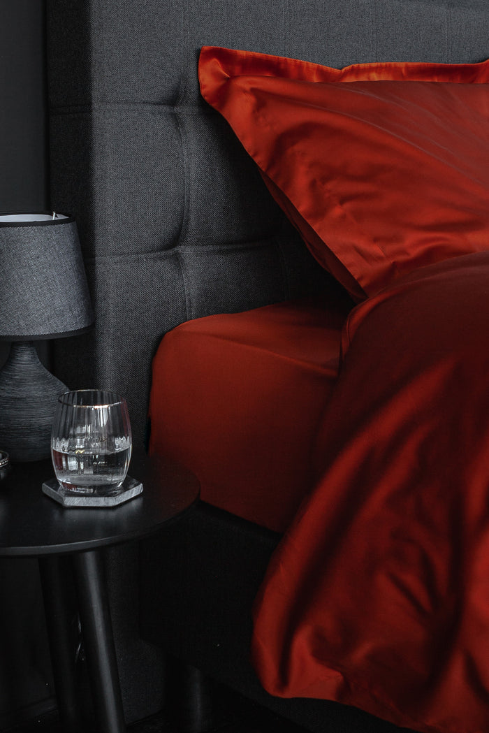 Ten Cate Premium Katoensatijnen Hoeslaken 140x200 - Indian Spice