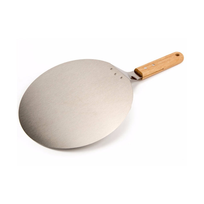 Krumble Pizzaschep RVS met houten handvat