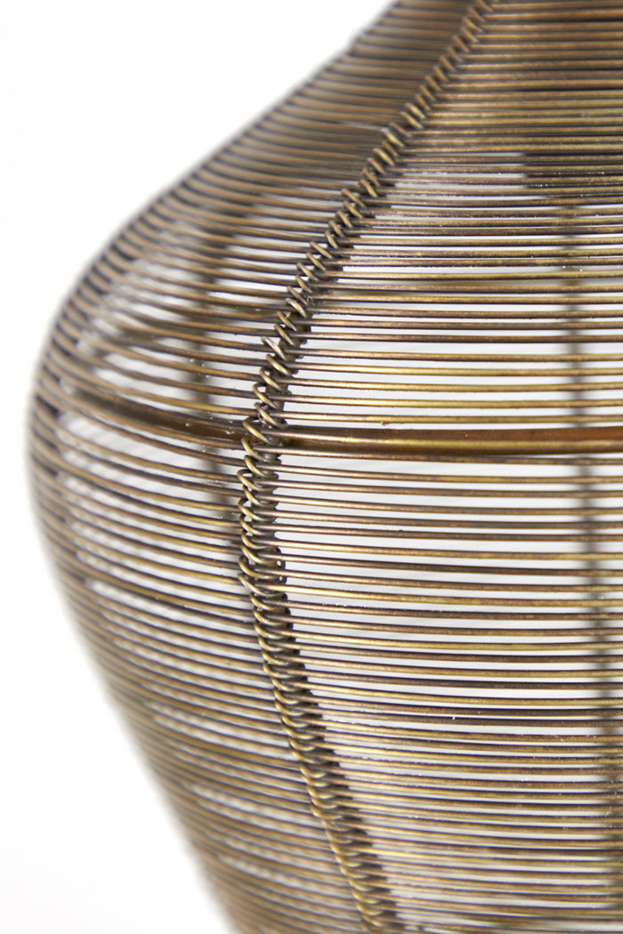 Light & Living - Hanglamp ALVARO - 100x20x122cm - Brons