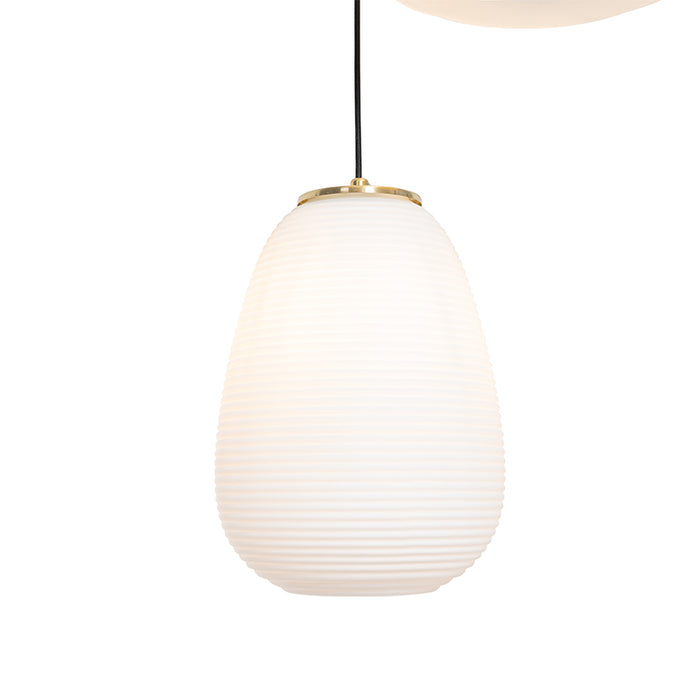 QAZQA Hanglamp hero - Goud|messing - Design - D 50cm