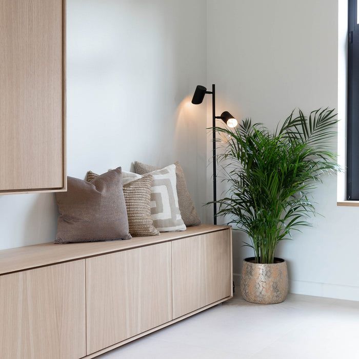 Atmooz Vloerlamp Kisoro Brons - Industriele Staande Lamp