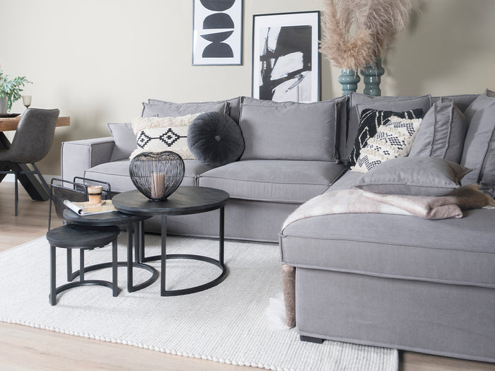 Home67 - Salontafel Set van 3 - Industriële Salontafelset Erjan -