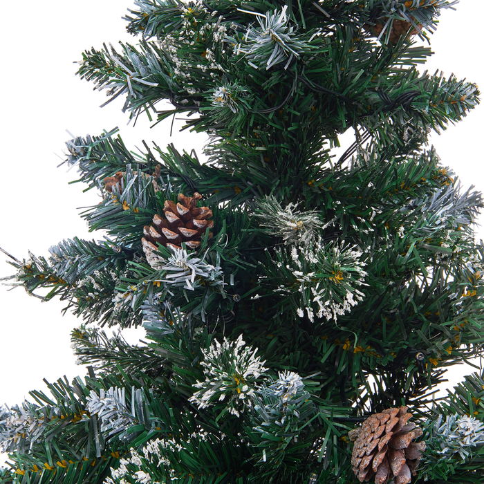 Beliani - PALOMAR - Kerstboom - Donkergroen - 120 cm - PVC