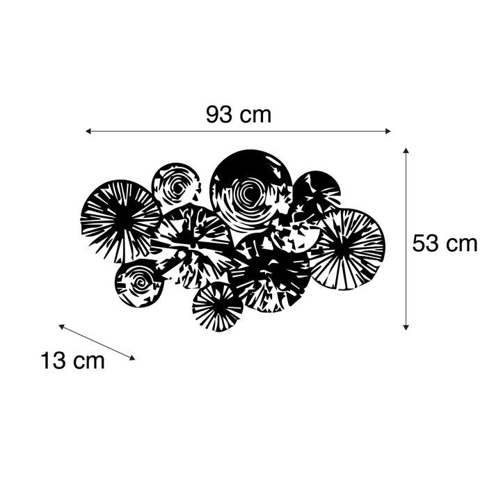 QAZQA Art deco oosterse wandlamp roestbruin 2-lichts - Mary