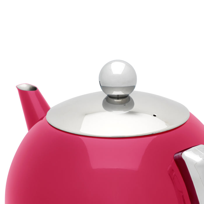 Bredemeijer Duet Bella Ronde Theepot 1,2 L - Dark Magenta