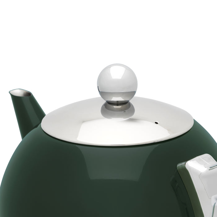 Bredemeijer Duet Bella Ronde Theepot 1,2 L - Donkergroen