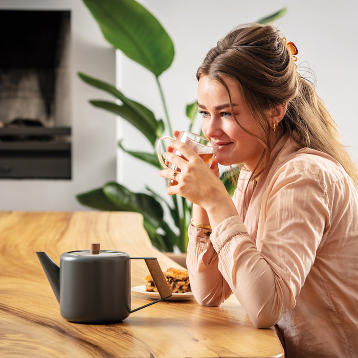 Bredemeijer Duet Boston Theepot 1,1 L - Zwart