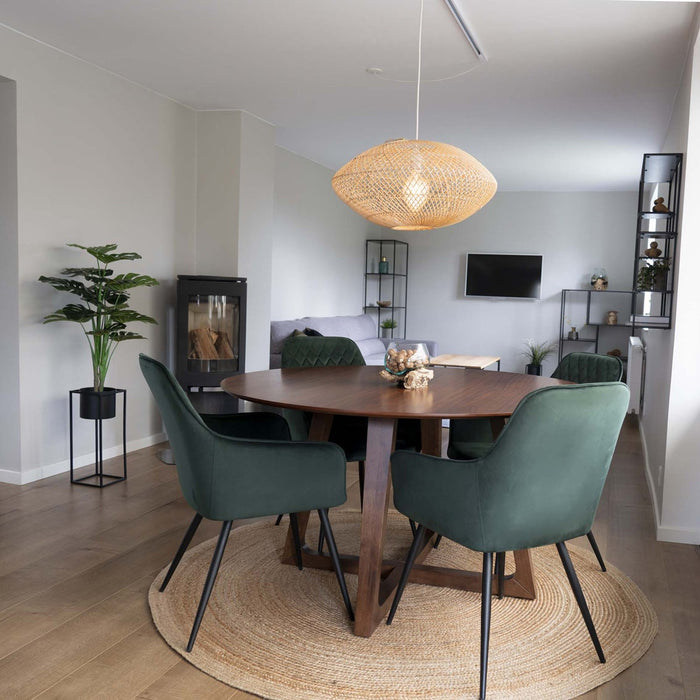 Artichok Milou Jute Vloerkleed Ø 180 cm - Naturel