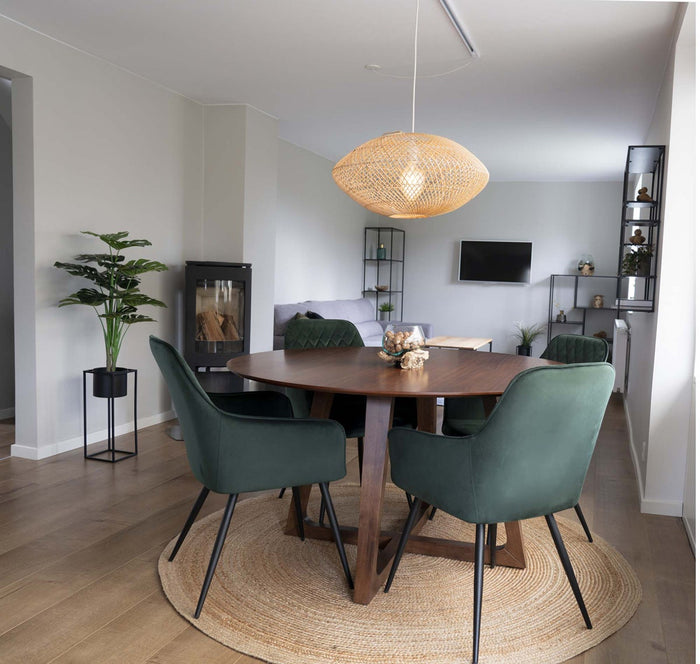 Artichok Milou Jute Vloerkleed Ø 180 cm - Naturel