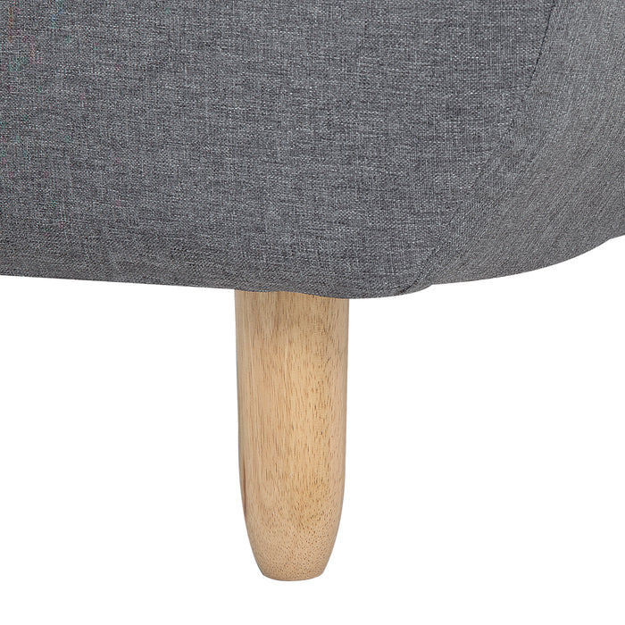 Beliani-ALSTEN-Hoekslaapbank-Donkergrijs-Links-257 cm-Polyester