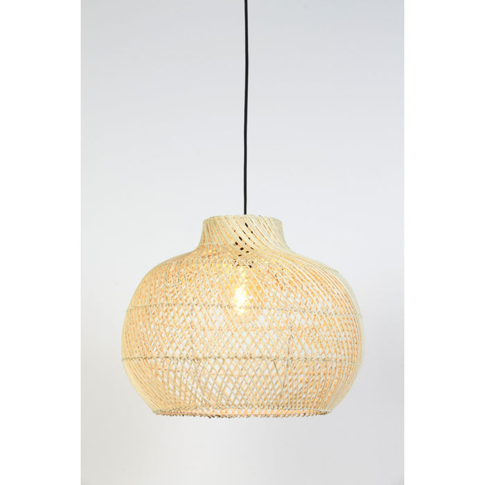 Light & Living Light&living Hanglamp Ø46x39 cm CHARITA rotan naturel