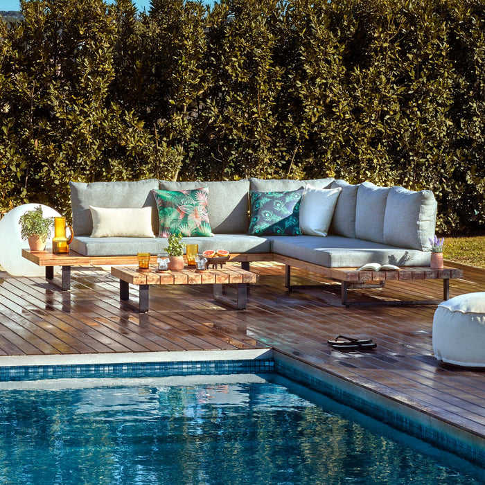 Kave Home - Kunstplant Eucalyptus in bruin pot