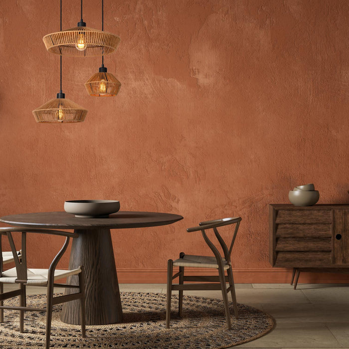 Lucide YUNKAI Hanglamp - Naturel