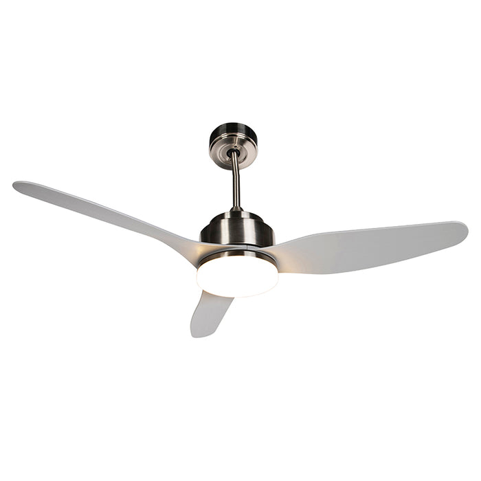 QAZQA LED Plafondventilator tramontane - Grijs - Modern - D 114cm