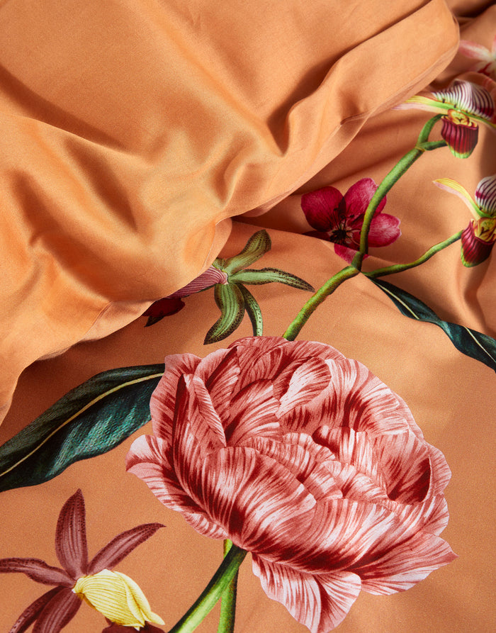 Essenza Feda Dekbedovertrek Bright terra 240 x 220 cm