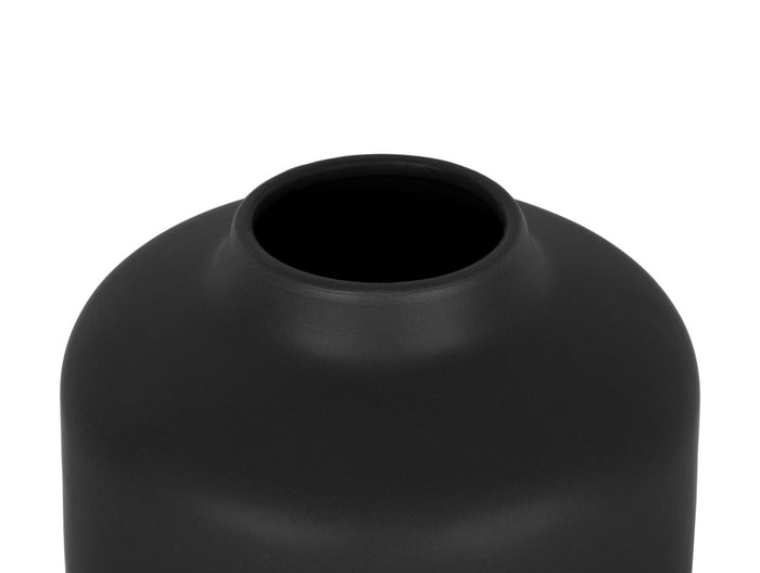 present time - Vase Eminent wide ceramic black