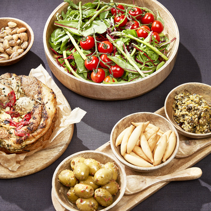 Mica Decorations Tomar Schaaltjes en Dienblad - Lichtbruin