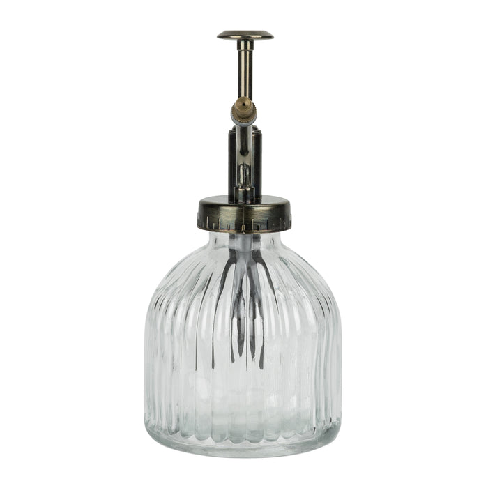 QUVIO Plantenspuit - Glas - Wit