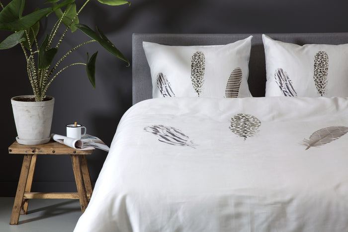 Ten Cate Katoensatijnen Dekbedovertrek - 240x200|220 - Megan Naturel