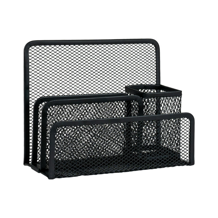 QUVIO Bureau organizer mesh - Zwart