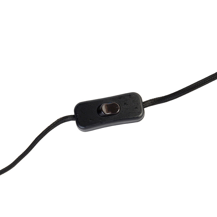 QAZQA Tafellamp raspi - Goud|messing - Industrieel - D 11.5cm