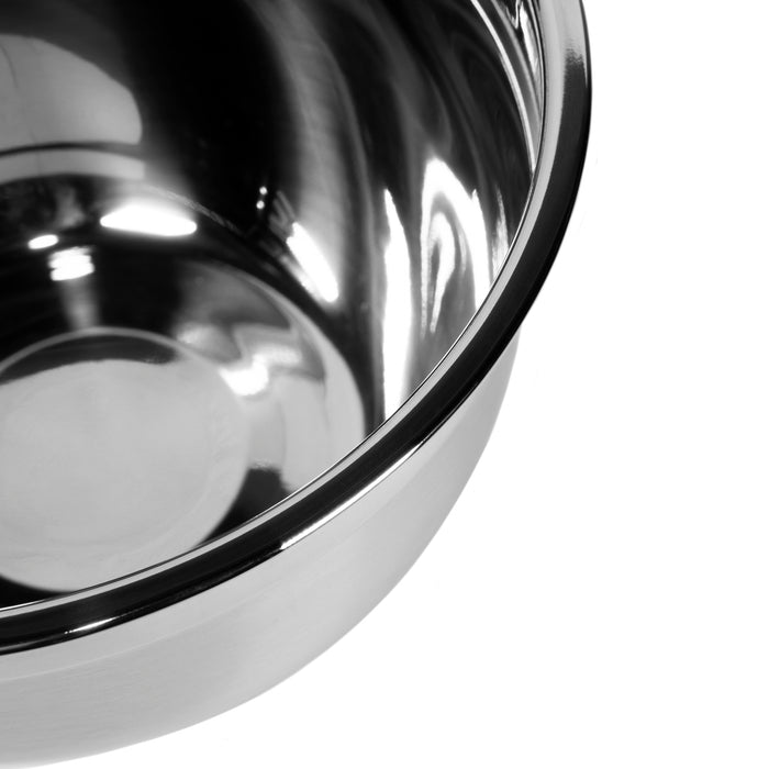 Krumble Mengkommen set van 6 met deksels - RVS