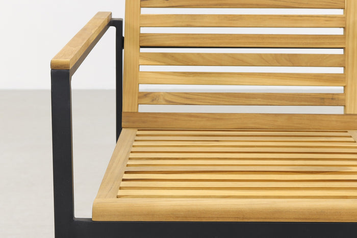 VDG Milo stapelstoel - natural teak